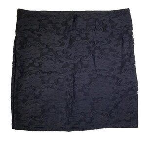 Amisu | Black Patterned Mini Skirt